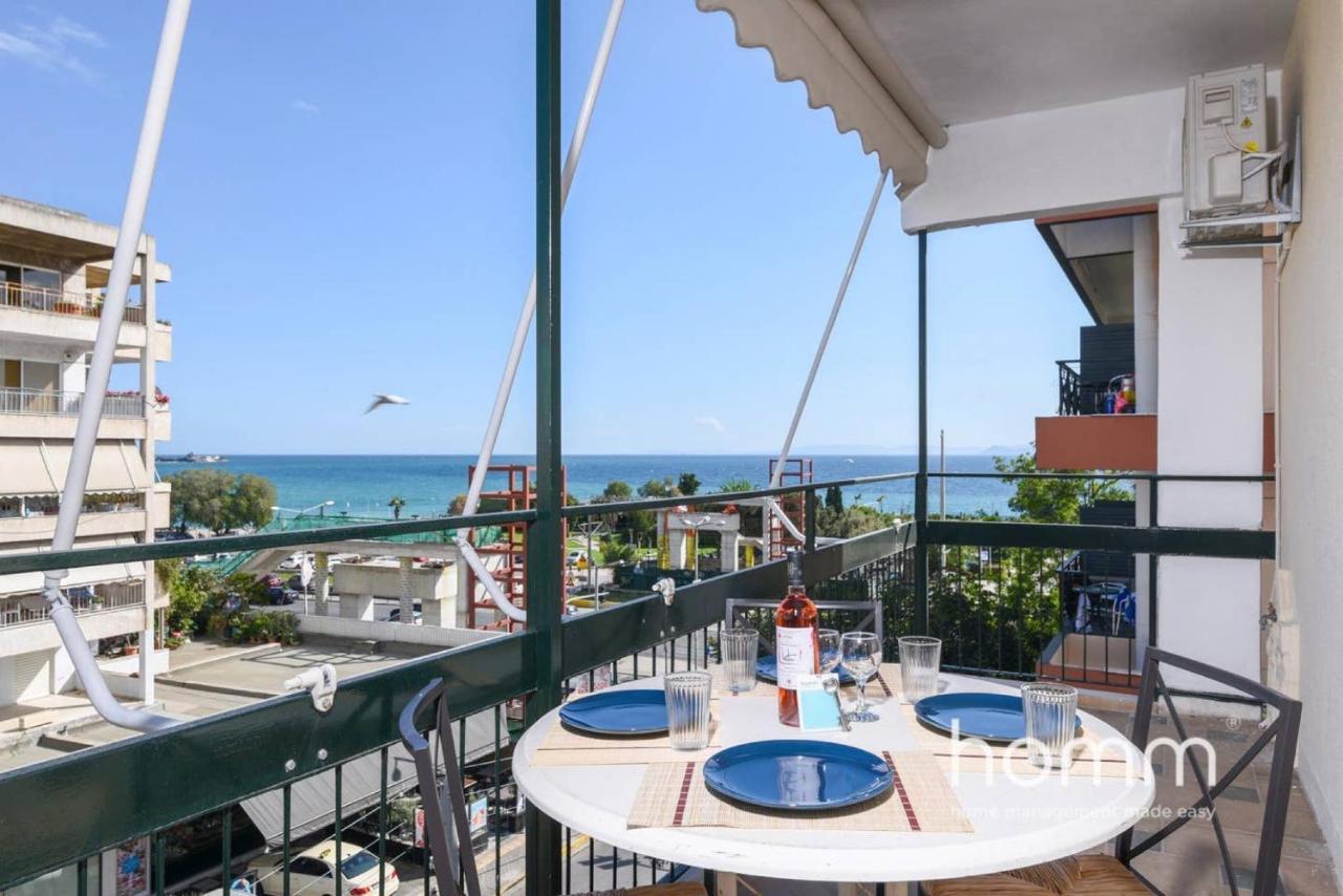 90M² Homm Sea View Apartment In Alimos Aten Exteriör bild